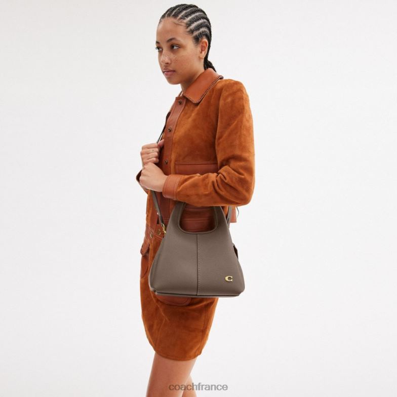 Coach femmes sac à bandoulière lana 23 b4/pierre foncée HHR6J278