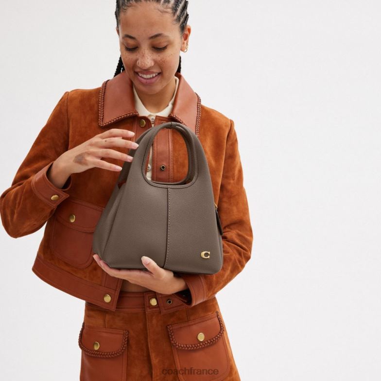 Coach femmes sac à bandoulière lana 23 b4/pierre foncée HHR6J278