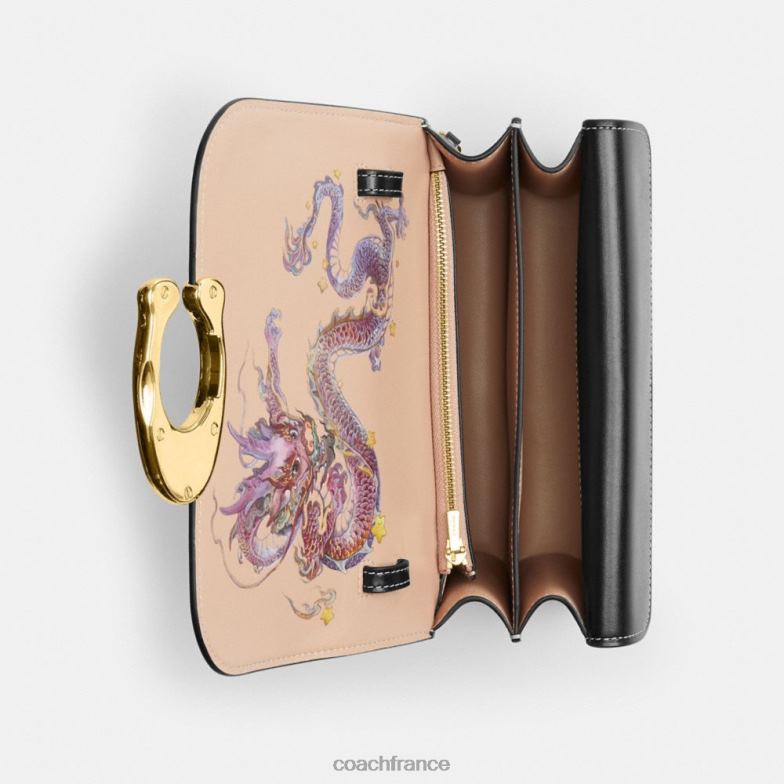 Coach femmes sac idole du nouvel an avec dragon re/noir HHR6J255