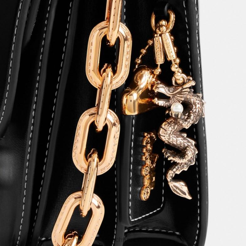 Coach femmes sac idole du nouvel an avec dragon re/noir HHR6J255