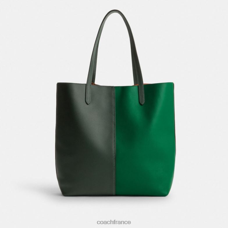 Coach femmes cabas nomade color block b4/vert multi HHR6J301