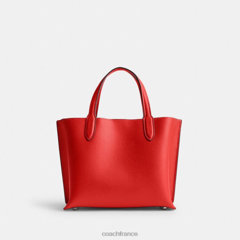 Coach femmes cabas willow 24 avec breloque coeur gauche/sport rouge HHR6J283