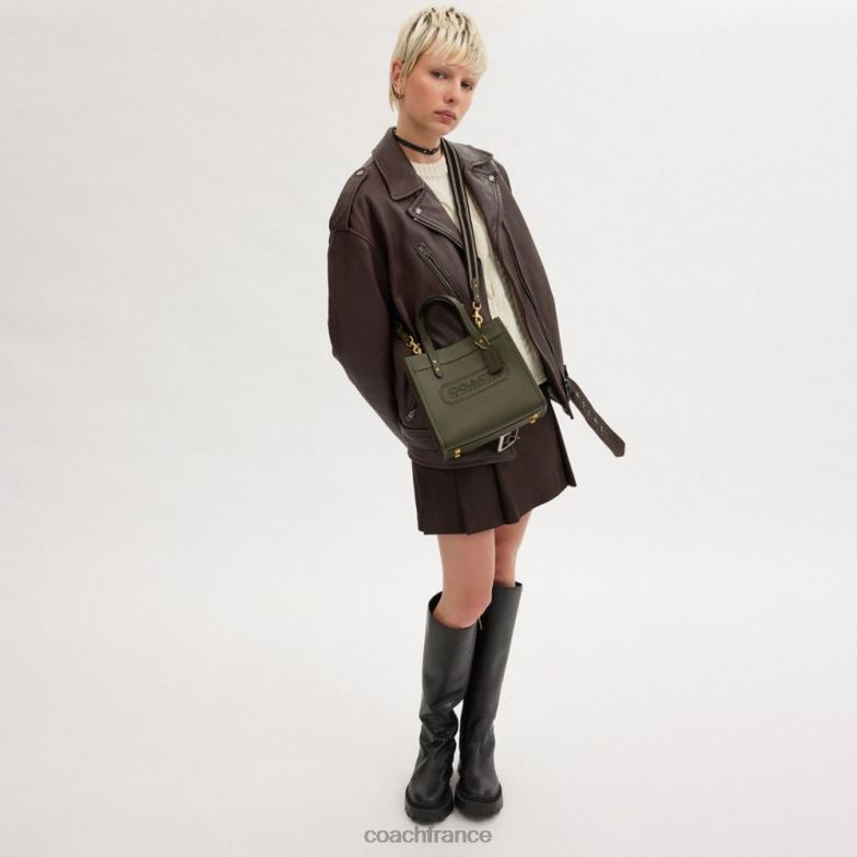 Coach femmes fourre-tout de terrain 22 b4/vert armée HHR6J298