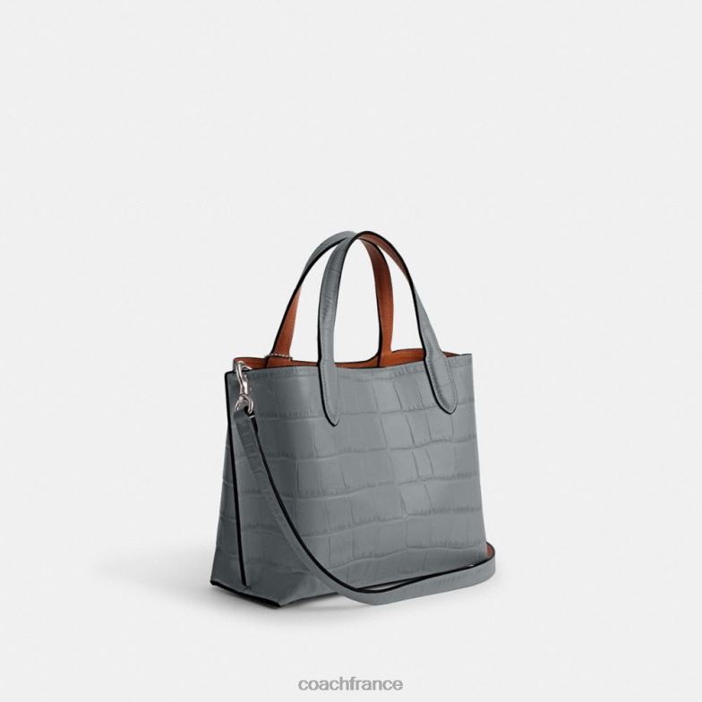 Coach femmes fourre-tout en saule 24 gauche/gris bleu multi HHR6J290