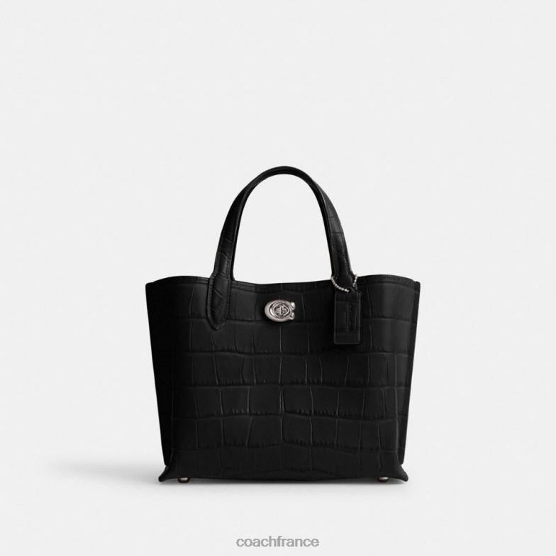 Coach femmes fourre-tout en saule 24 gauche/noir multi HHR6J287