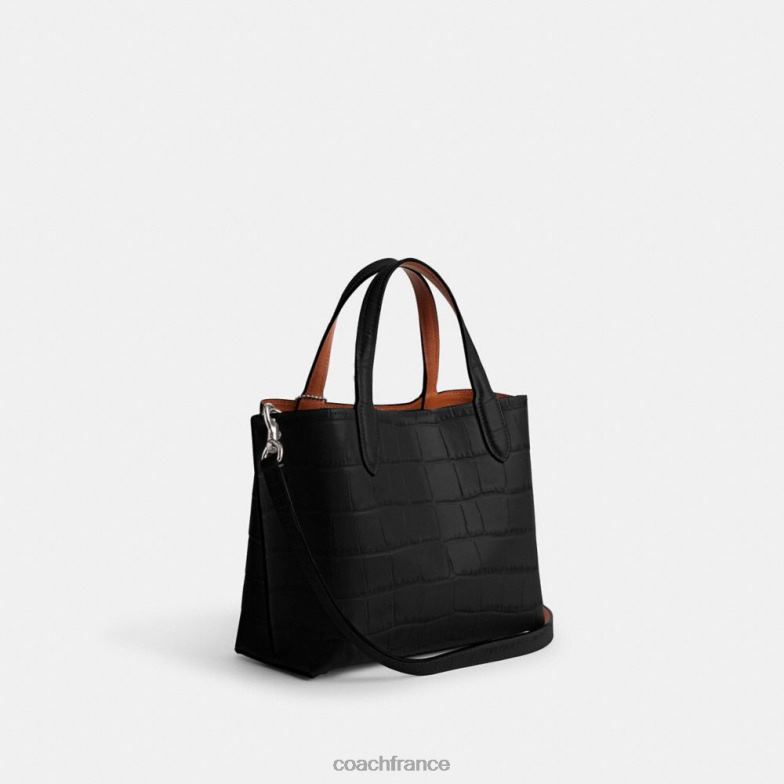 Coach femmes fourre-tout en saule 24 gauche/noir multi HHR6J287