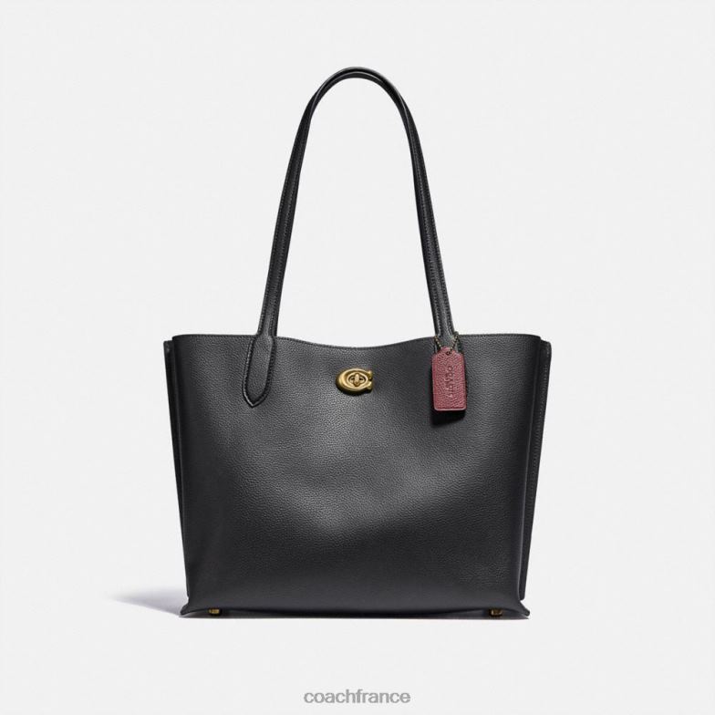 Coach femmes fourre-tout en saule b4/noir HHR6J303