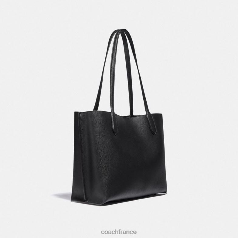 Coach femmes fourre-tout en saule b4/noir HHR6J303