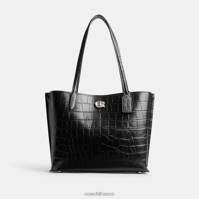 Coach femmes fourre-tout en saule gauche/noir multi HHR6J284