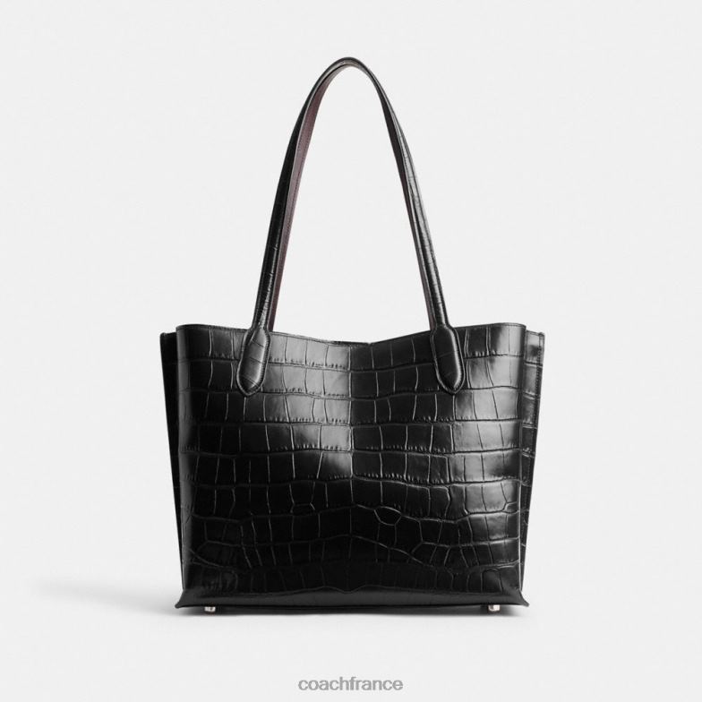 Coach femmes fourre-tout en saule gauche/noir multi HHR6J284