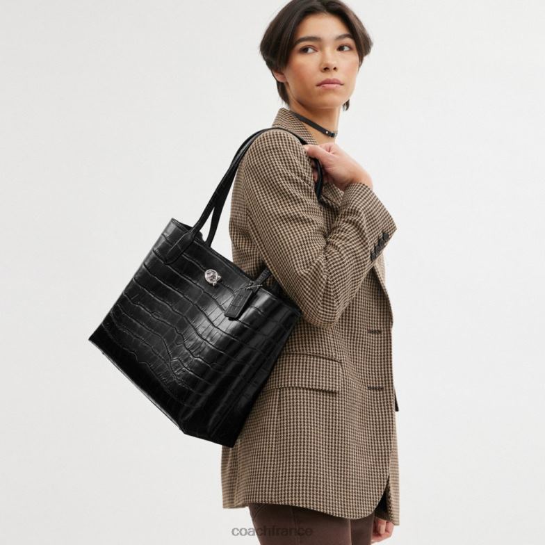 Coach femmes fourre-tout en saule gauche/noir multi HHR6J284
