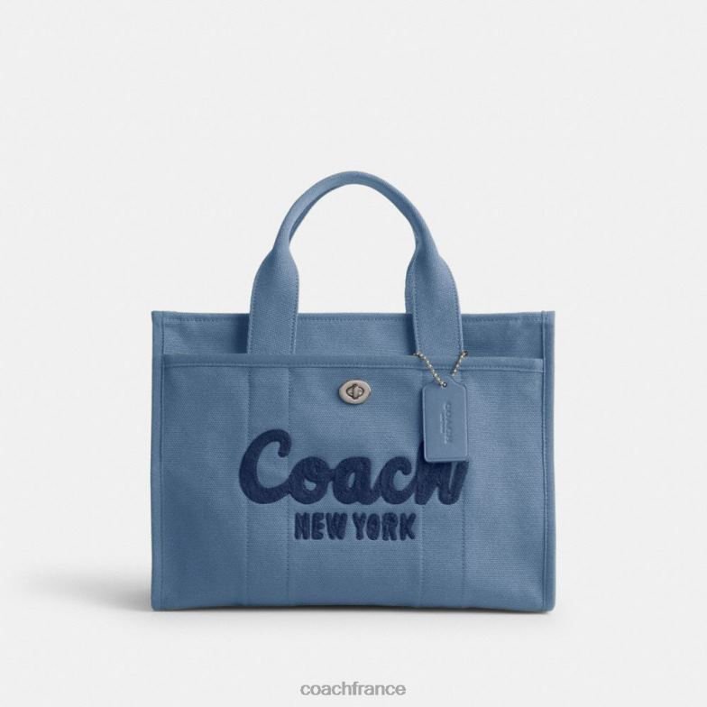 Coach femmes fourre-tout gauche/bleu ardoise HHR6J291