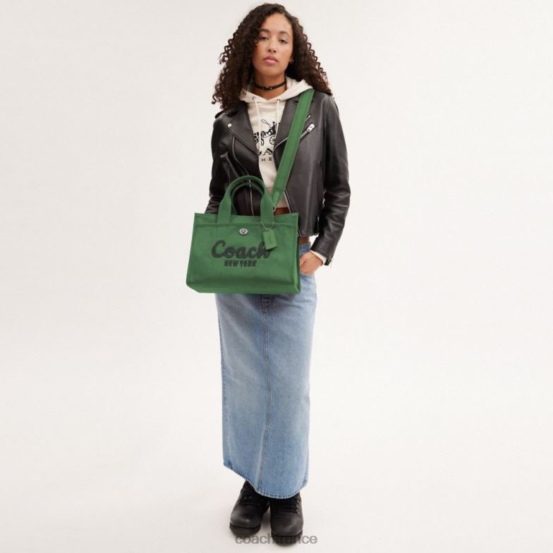 Coach femmes fourre-tout gauche/vert tendre HHR6J294