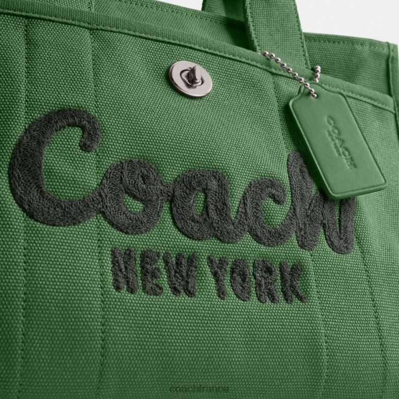 Coach femmes fourre-tout gauche/vert tendre HHR6J294