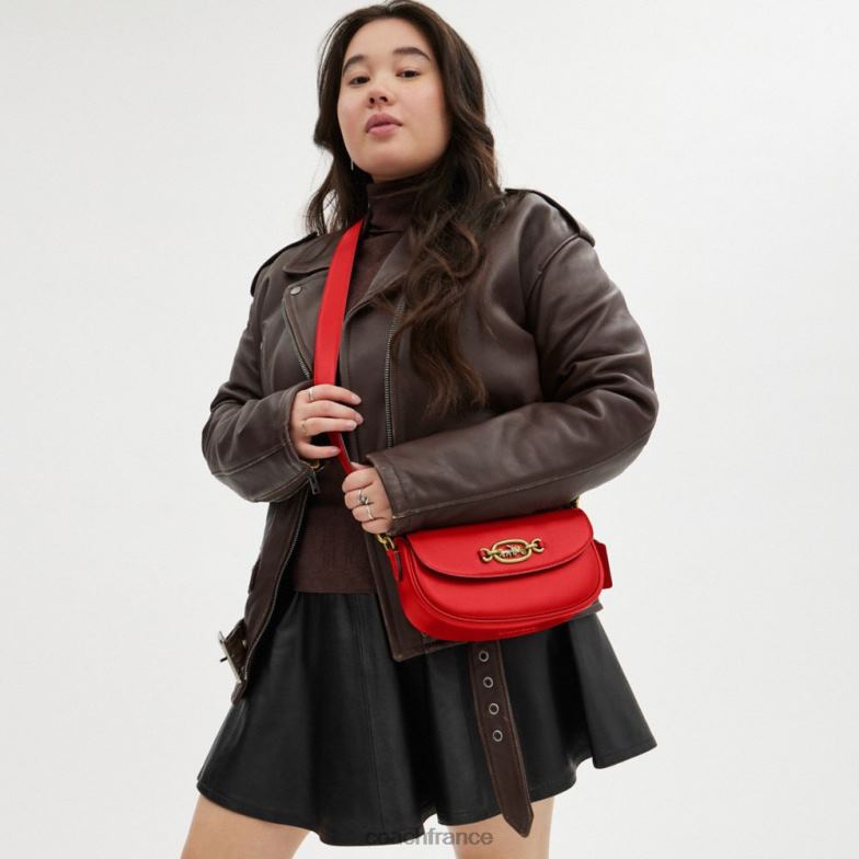 Coach femmes sac bandoulière harley 23 b4/sport rouge HHR6J32