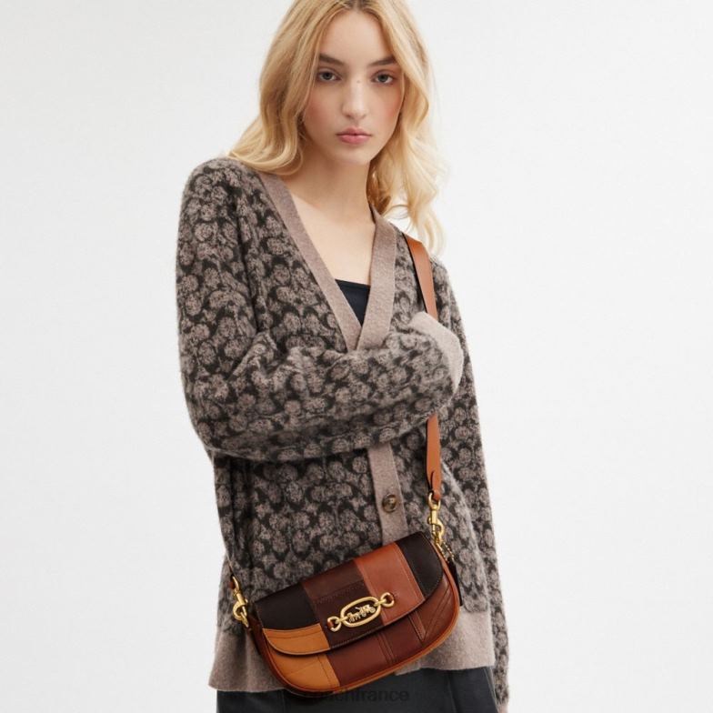 Coach femmes sac bandoulière harley 23 en patchwork b4/multi HHR6J25