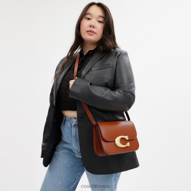 Coach femmes sac d'idole b4/ambre bruni HHR6J47