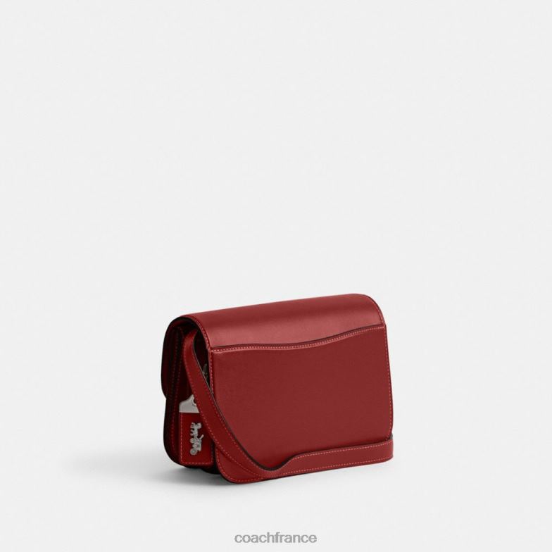 Coach femmes sac d'idole gauche/émail rouge HHR6J51