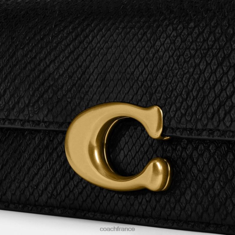 Coach femmes sac idole 23 en python b4/noir HHR6J43