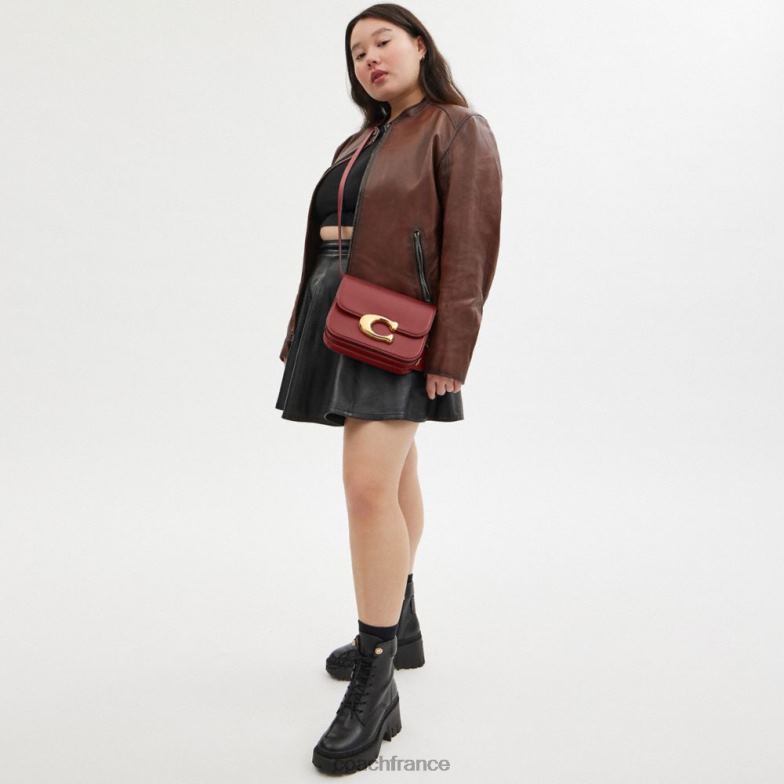 Coach femmes sac idole du nouvel an avec dragon re/rouge rubis HHR6J34