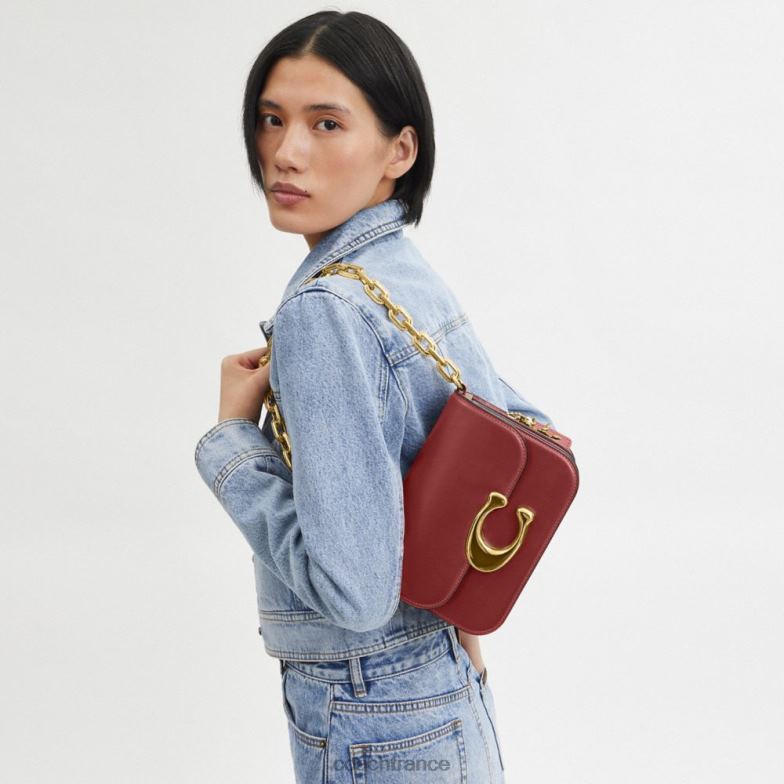 Coach femmes sac idole du nouvel an avec dragon re/rouge rubis HHR6J34