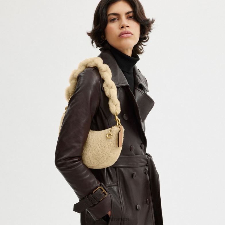 Coach femmes sac porté épaule mira b4/beige HHR6J57
