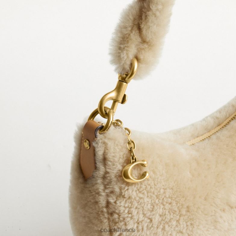 Coach femmes sac porté épaule mira b4/beige HHR6J57