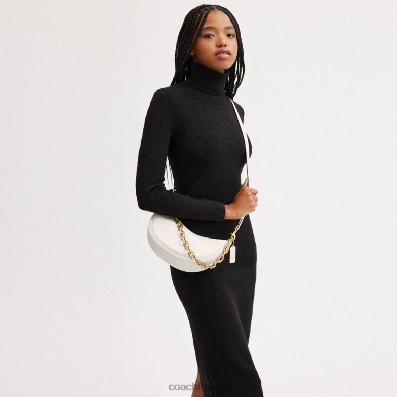 Coach femmes sac porté épaule mira b4/craie HHR6J56