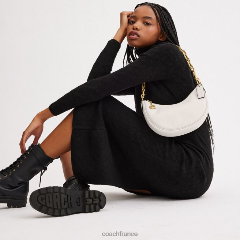 Coach femmes sac porté épaule mira b4/craie HHR6J56