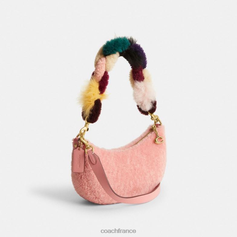Coach femmes sac porté épaule mira b4/rose bonbon HHR6J59