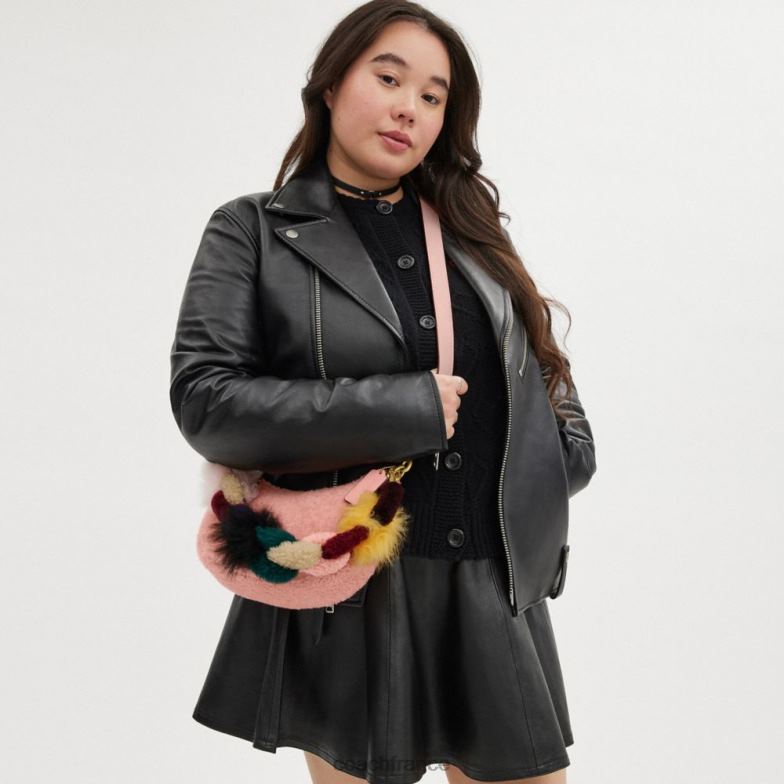 Coach femmes sac porté épaule mira b4/rose bonbon HHR6J59
