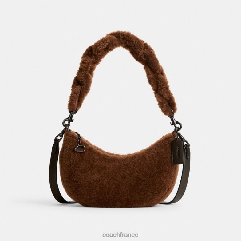 Coach femmes sac porté épaule mira v5/caroube HHR6J58