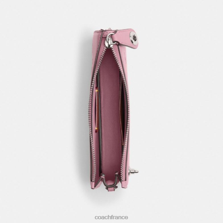 Coach femmes cosmic coach - penn, sac porté épaule à imprimé fusée gauche/orchidée violette multi HHR6J69