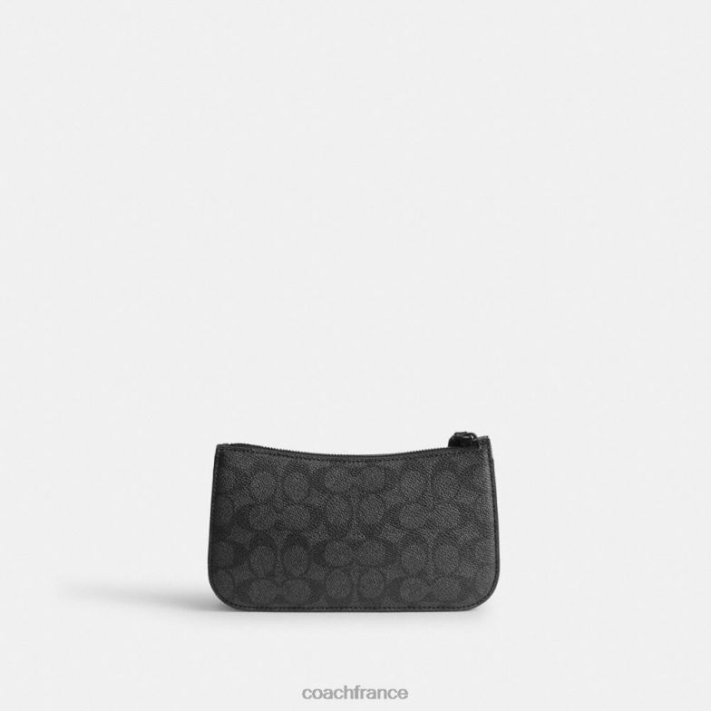Coach femmes sac porté épaule Penn en toile exclusive mw/charbon/noir HHR6J65