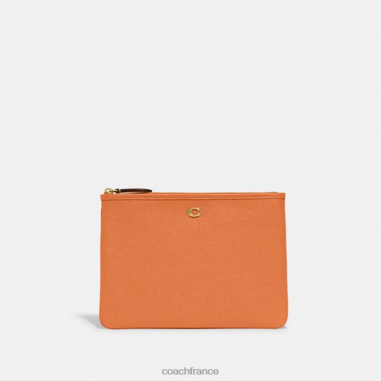 Coach femmes pochette 28 b4/orange délavé HHR6J317
