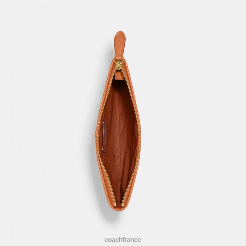 Coach femmes pochette 28 b4/orange délavé HHR6J317