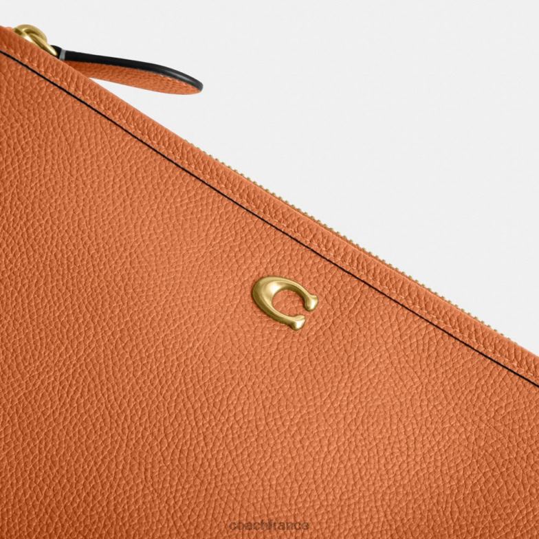 Coach femmes pochette 28 b4/orange délavé HHR6J317
