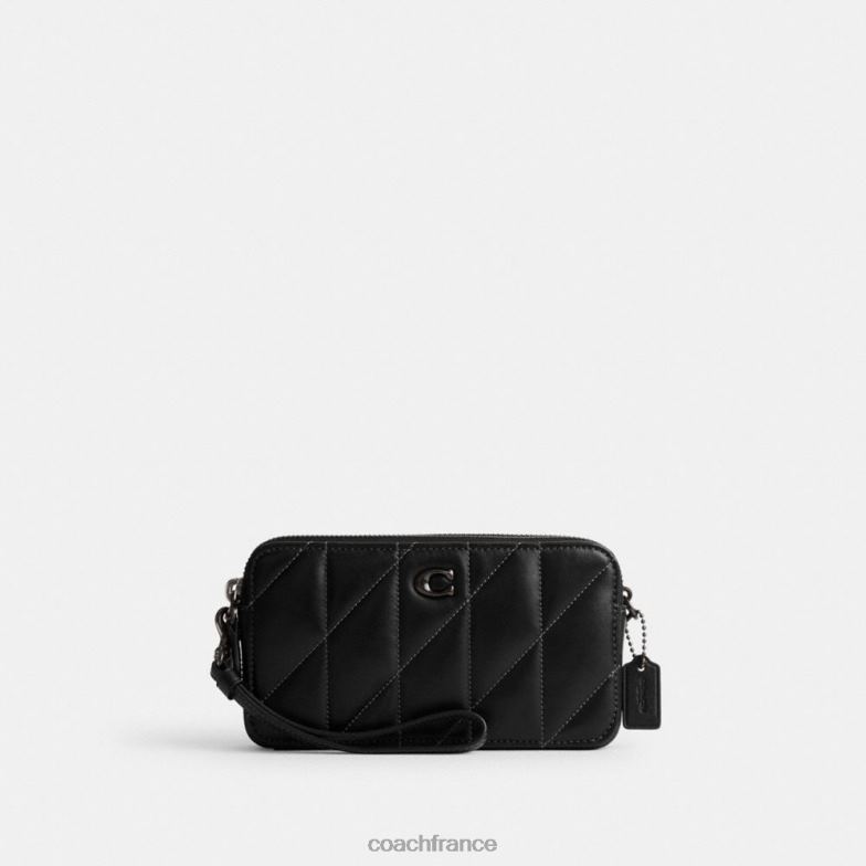 Coach femmes sac à bandoulière Kira avec coussin matelassé v5/noir HHR6J311