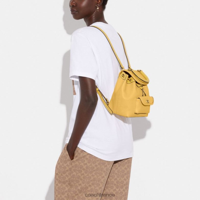 Coach femmes sac à dos riya 21 b4/foin HHR6J61