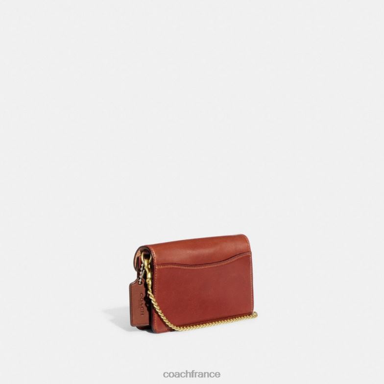 Coach femmes bracelet tabby en toile signature b4/bronze rouille HHR6J160