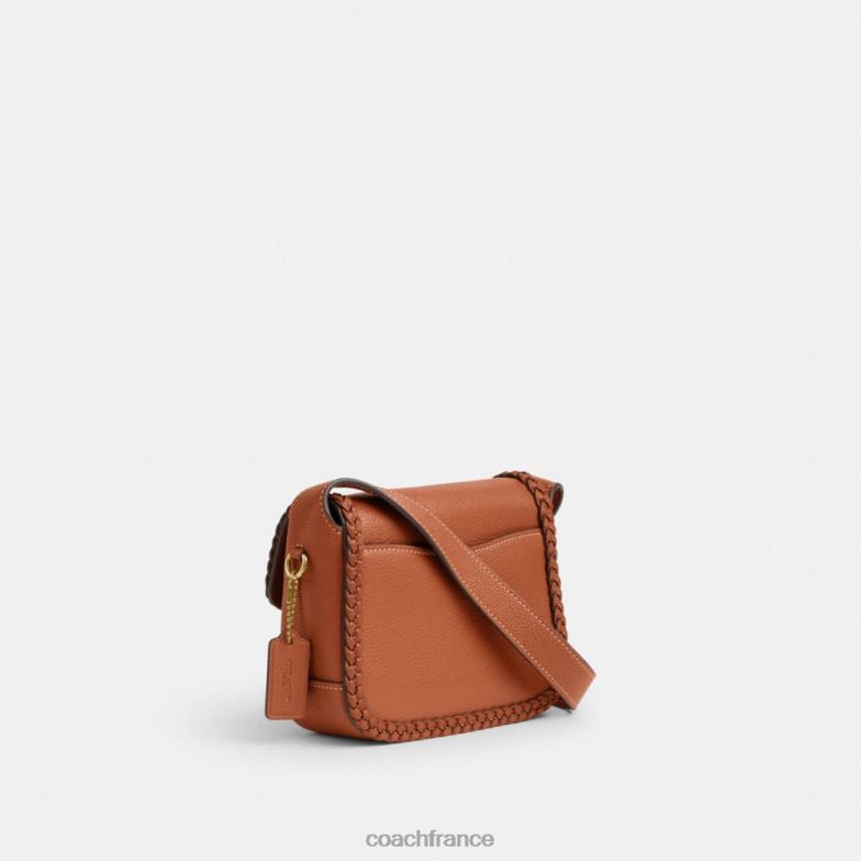 Coach femmes messager tabby 19 avec tresse b4/ambre bruni HHR6J125