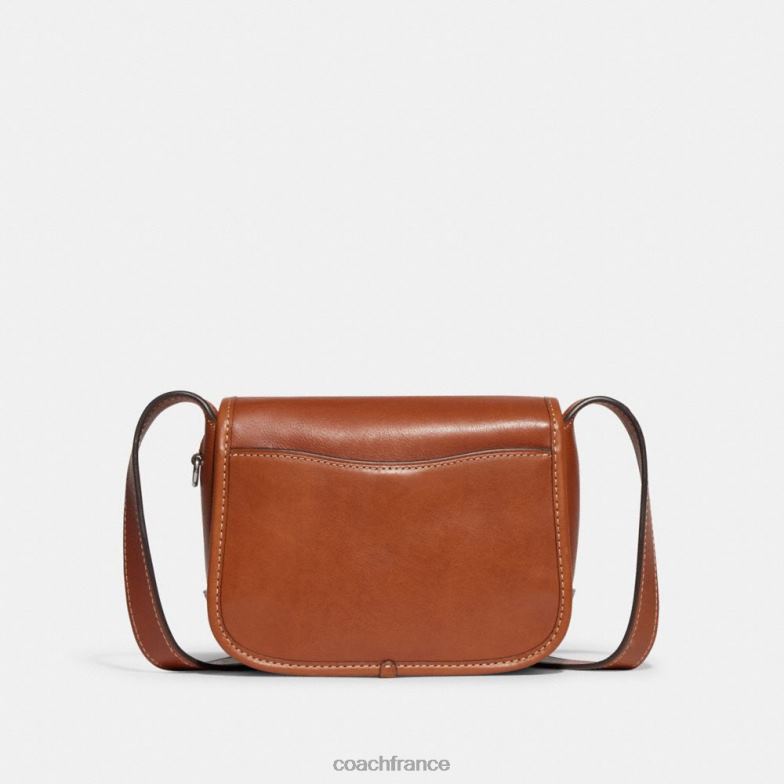 Coach femmes messager tigré 19 gauche/ambre bruni HHR6J159