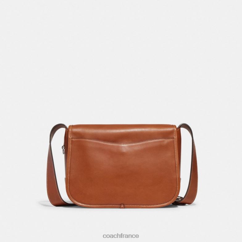Coach femmes messager tigré gauche/ambre bruni HHR6J133
