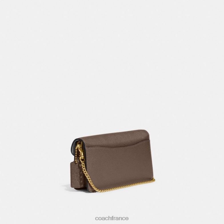 Coach femmes pochette à chaîne tabby b4/pierre foncée HHR6J157