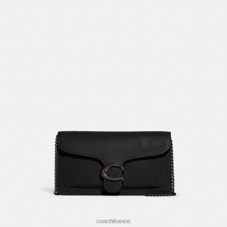 Coach femmes pochette à chaîne tabby v5/noir HHR6J167