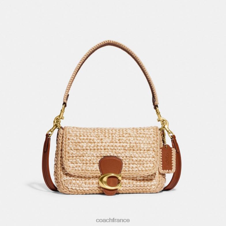Coach femmes sac à bandoulière soft tabby avec crochet b4/ivoire multi HHR6J131