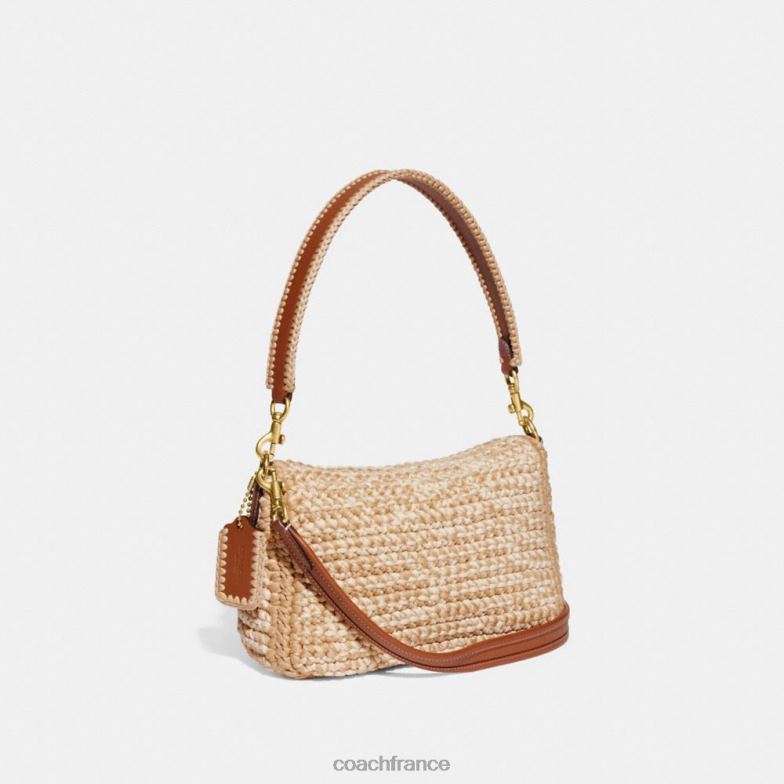 Coach femmes sac à bandoulière soft tabby avec crochet b4/ivoire multi HHR6J131