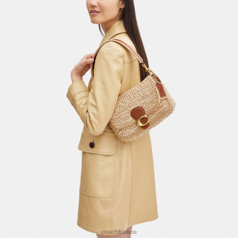 Coach femmes sac à bandoulière soft tabby avec crochet b4/ivoire multi HHR6J131