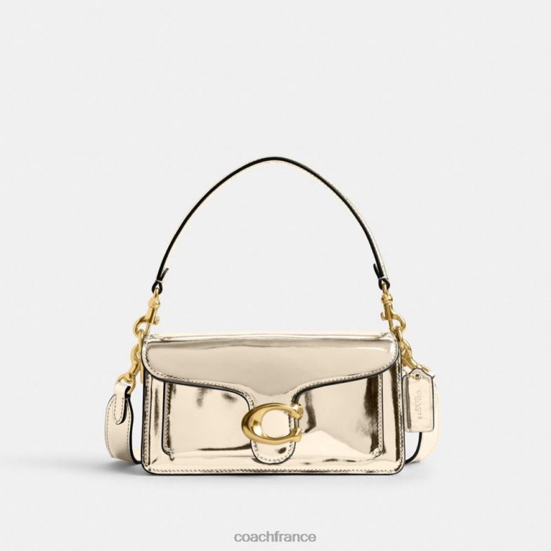 Coach femmes sac bandoulière tabby 20 en argent métallisé b4/or HHR6J108