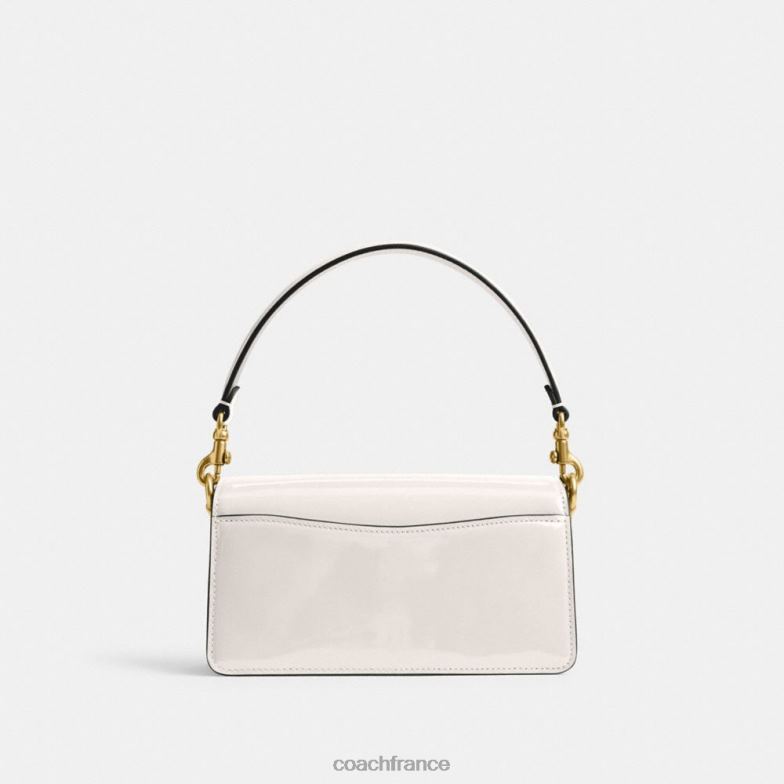Coach femmes sac bandoulière tabby 20 en cuir signature b4/craie HHR6J104
